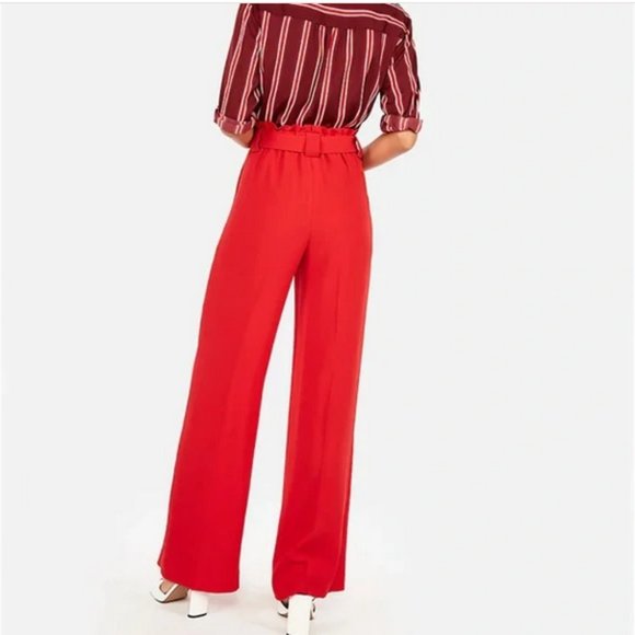 Express Purple Wide Leg Pants - Picture 9 of 9